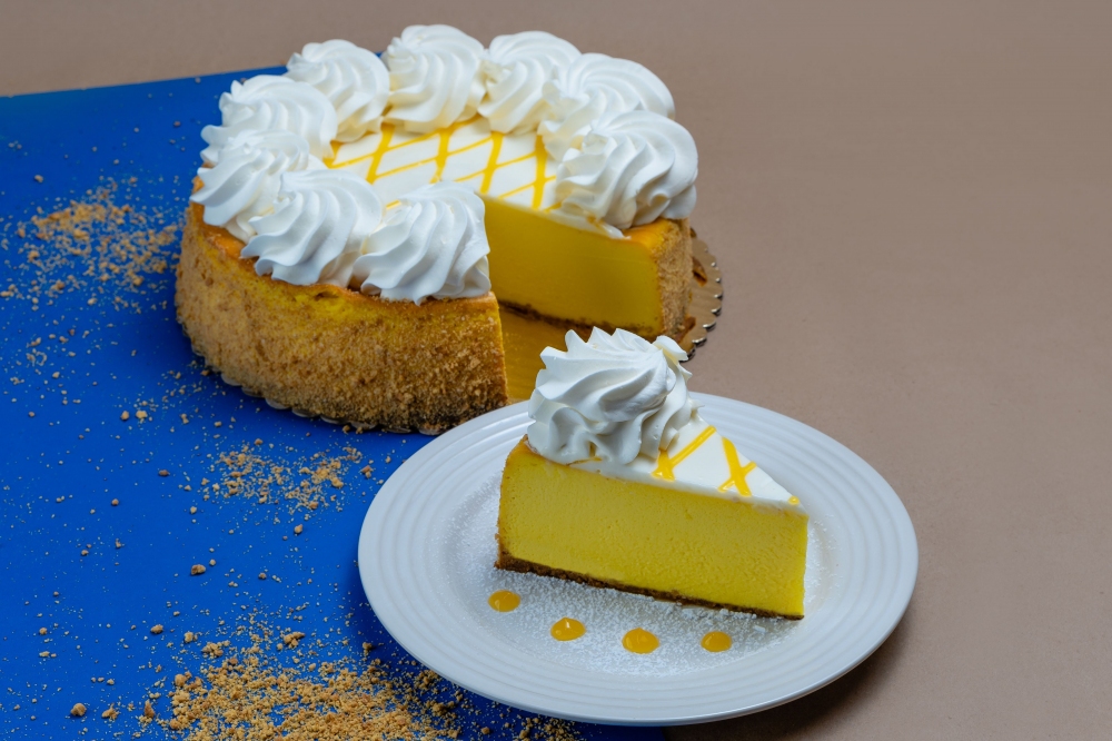 Pastel de Queso con Mango 