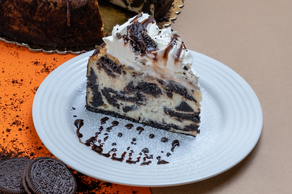 Rebanada de Pastel Queso con Oreo®