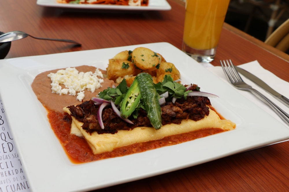 Omelette de Borrego Tatemado